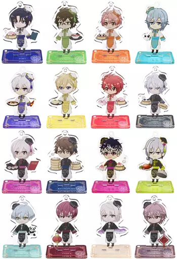 全16種セット（チャイナナ） 「アイドリッシュセブン スタンド付きアクリルキーホルダーコレクション」