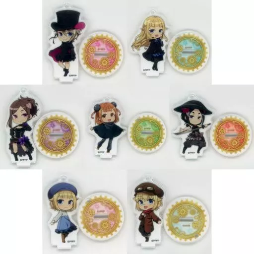 全7種セット 「プリンセス・プリンシパル Crown Handler スタンド付きアクリルキーホルダーコレクション」