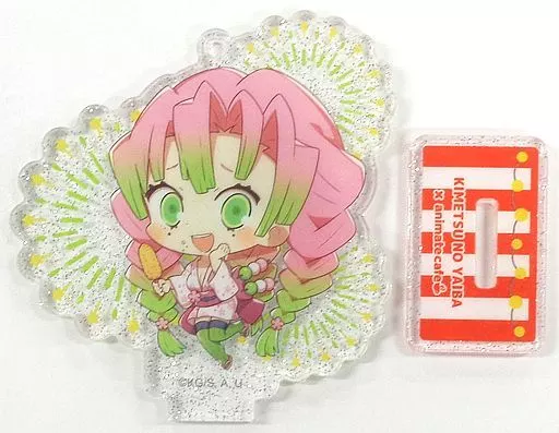 甘露寺蜜璃　台湾限定　アニメイトカフェ　アクリルスタンドキーホルダー　鬼滅の刃 工場 直営 店ゲーム・おもちゃ・グッズ - 鬼滅の刃 甘露寺蜜璃 台湾