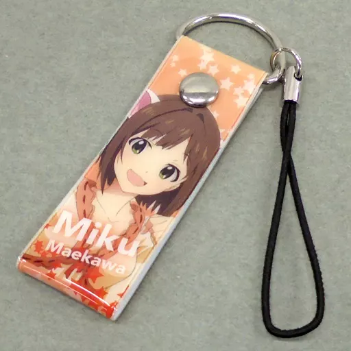 前川みく オリジナルアイマスPVCストラップ 「アイドルマスター シンデレラガールズ×ローソン」 対象商品購入特典