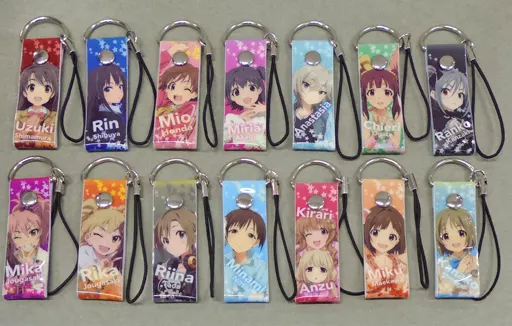 全14種セット オリジナルアイマスPVCストラップ 「アイドルマスター シンデレラガールズ×ローソン」 対象商品購入特典