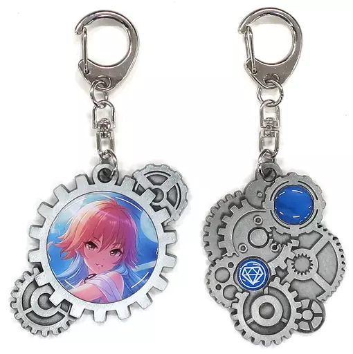 二宮飛鳥(さぁ目覚めろ、星々よ!) キーホルダー2個セット 「アイドルマスター シンデレラガールズ」