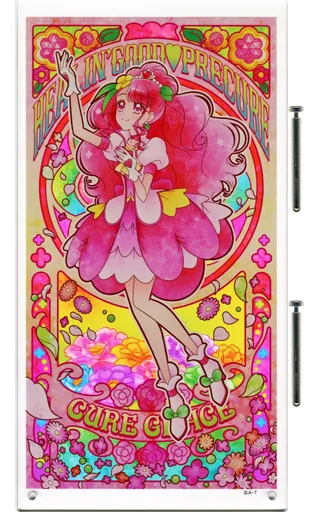 ドリームキュアグレース アートボード　エレメンタルドローイング キュアドリームドリームキュアグレースアクリルアートボードアクリル