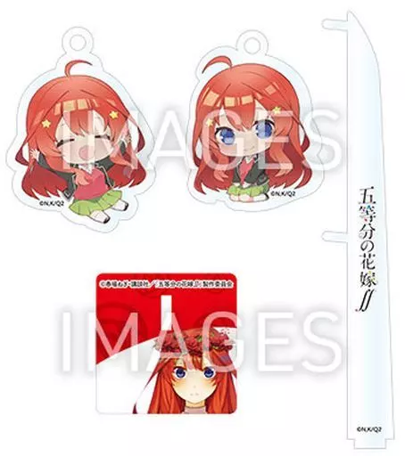 5.中野五月 アクリルキーチェーン ディスプレイセット 「五等分の花嫁∬」