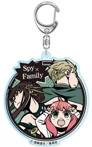 フォージャー一家 切り絵シリーズ アクリルキーホルダー 「SPY×FAMILY」