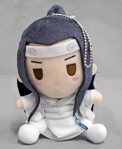 藍忘機 ぬいぐるみマスコット 「魔道祖師 ぬいぐるみマスコット(缶バッジ付き)」