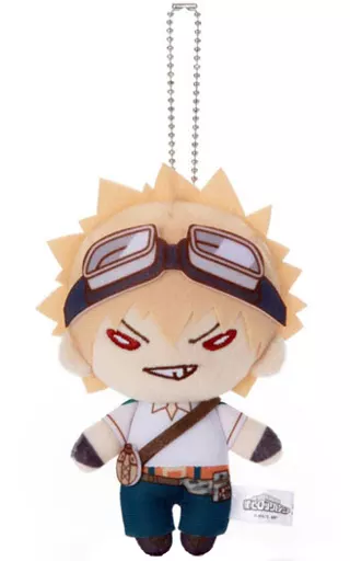 爆豪勝己 にとたん 野外訓練 ボールチェーン付ぬいぐるみ 「僕のヒーローアカデミア」