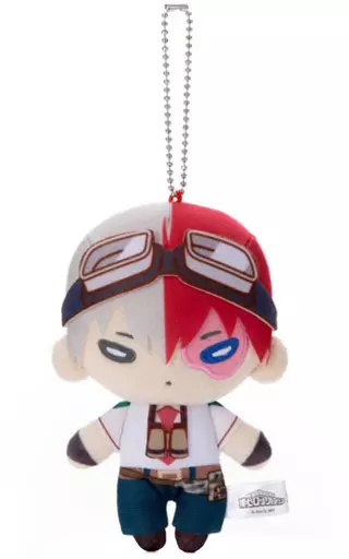 轟焦凍 にとたん 野外訓練 ボールチェーン付ぬいぐるみ 「僕のヒーローアカデミア」