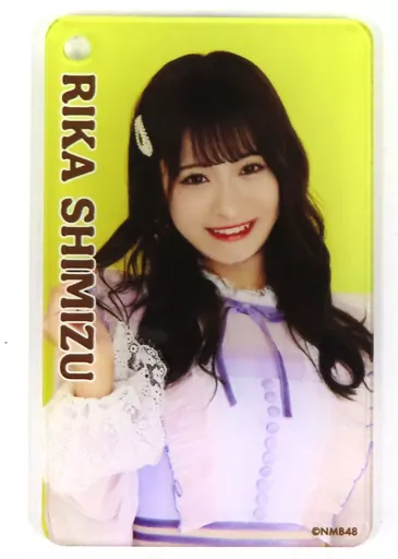 清水里香(NMB48) 個別アクリルカードキーホルダー 「山本彩加卒業コンサート～最後の一色～」