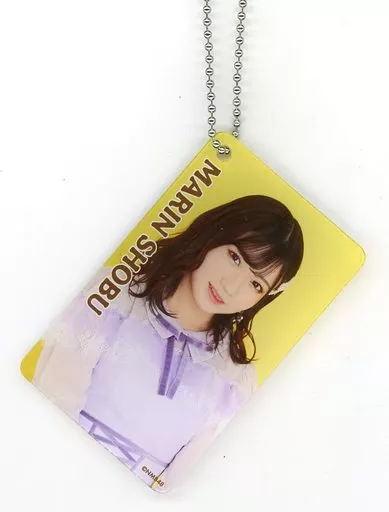 菖蒲まりん(NMB48) 個別アクリルカードキーホルダー 「山本彩加卒業コンサート～最後の一色～」