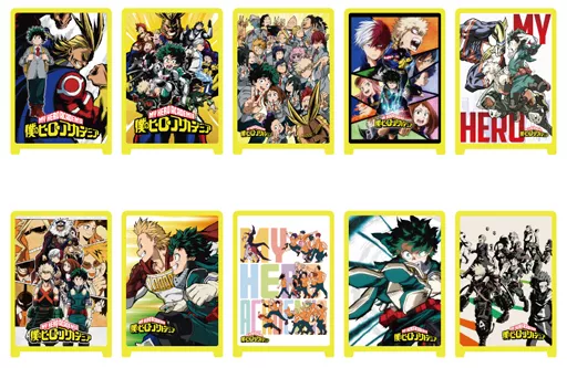 全10種セット 「僕のヒーローアカデミア かんばんコレクション」