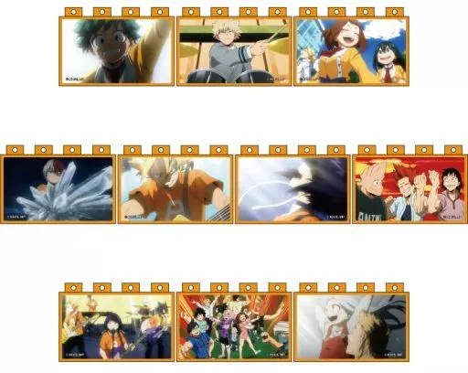 全10種セット 「僕のヒーローアカデミア アニメブロック 文化祭コレクション」
