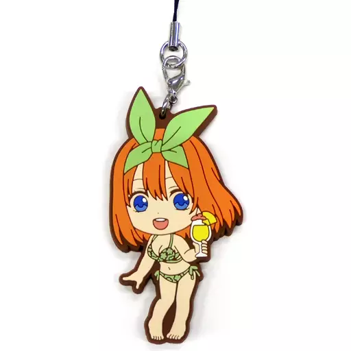 中野四葉 ラバーストラップ きゅんキャラいらすとれーしょんず 「一番くじ 五等分の花嫁∬-BrideStyle-」 F賞