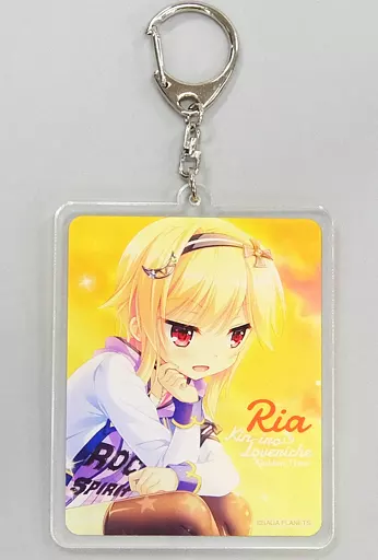 理亜 キングキーホルダー 「C96 金色ラブリッチェ-Golden Time-理亜＆マリアセット」