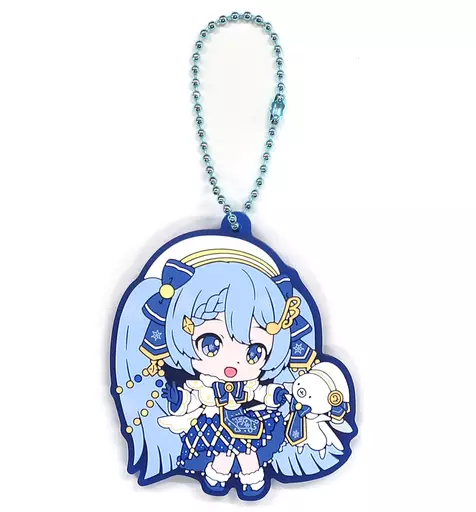 雪ミク2021(B) ラバーマスコット 「ガシャポンくじ 初音ミク SNOW MIKU 2021 雪ミク2021 あそーと」 B賞