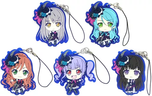 全5種セット 「BanG Dream! ガールズバンドパーティ! ラバーストラップ Roselia ver.」