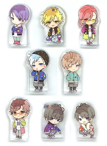 アクリルスタンド・アクリルパネル　全8種セット 「ツキノ芸能プロダクション TSUKIPRO SHOP in HARAJUKU 「TSUKINO Sweets Kingdom」 ころっとアクリルフィギュアコレクション SQ」
