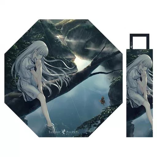 Summer Pockets シーズナルプランツ 鳴瀬しろは 折りたたみ傘 駿河屋 -<中古>鳴瀬しろは 折ITAGASA 「Summer Pockets」（生活
