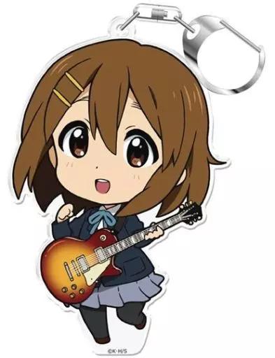 平沢唯 ぷにこれ!キーホルダー(スタンド付) 「けいおん!」