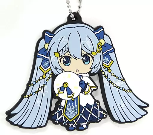 雪ミク(時計) 「SNOW MIKU 2021 雪ミク2021 ねんどろいどぷらす トレーディングラバーキーチェーン」