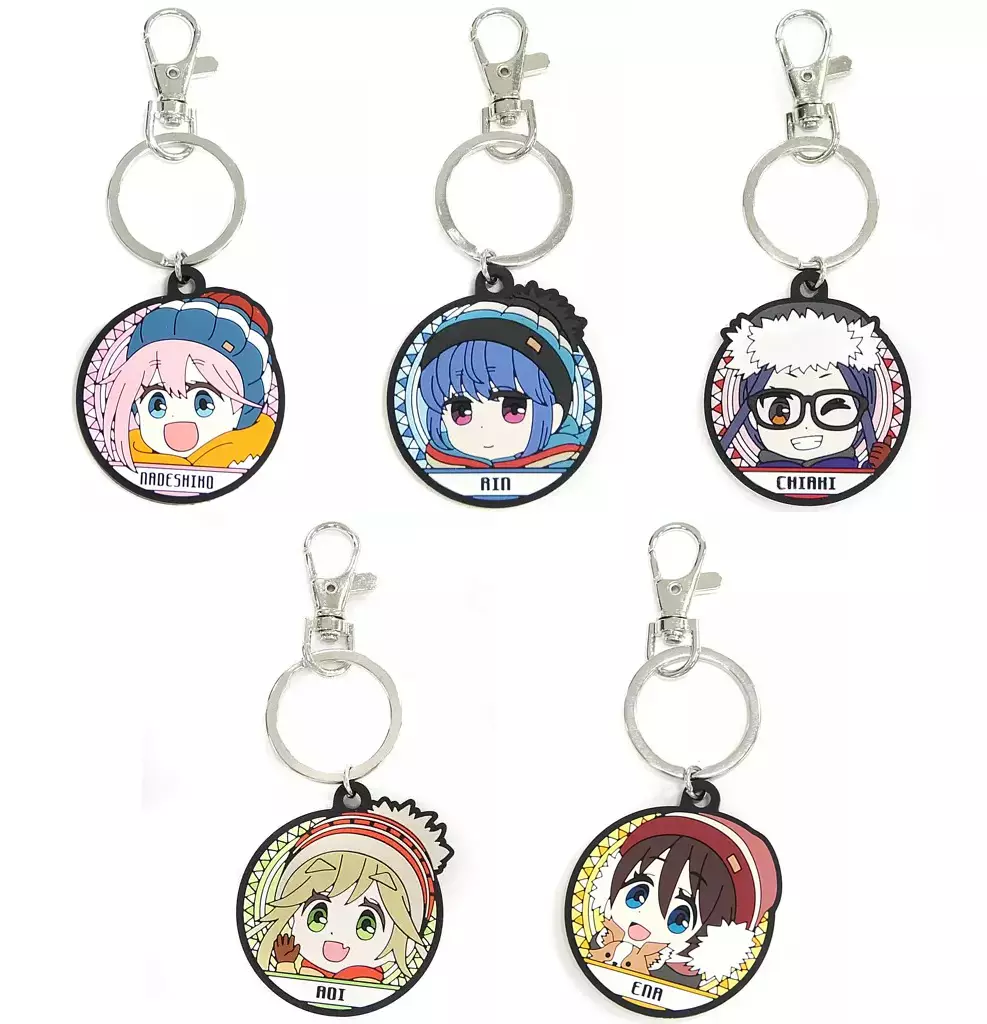 全5種セット 「ゆるキャン△ SEASON2×ローソン ラバー」