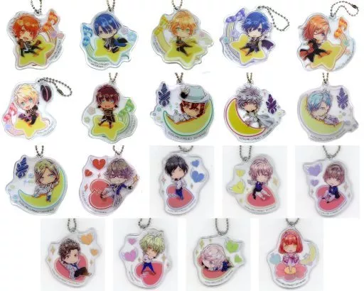 全19種セット やわらかクリアキーホルダー 「Blu-ray/DVD うたの☆プリンスさまっ♪マジLOVEレジェンドスター」 アニメイト購入特典