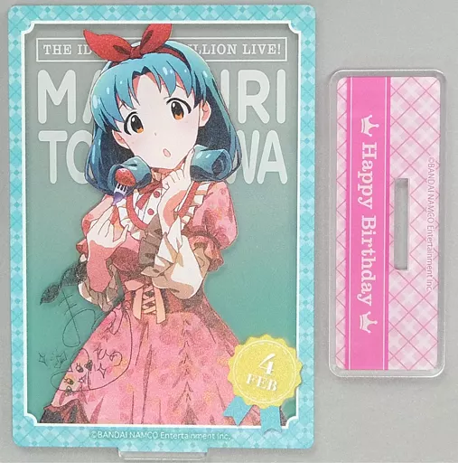 徳川まつり バースデーアクリルスタンド2nd 「アイドルマスター ミリオンライブ!」