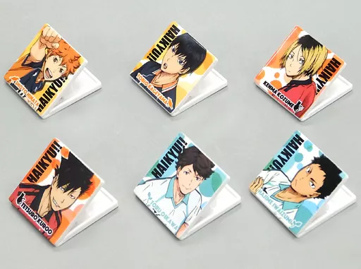 全6種セット オリジナルクリップ 「ハイキュー!!」 セブンイレブン限定 対象商品購入特典