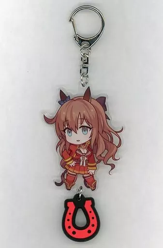 マルゼンスキー ラバー蹄鉄付きアクリルキーホルダー 「ウマ娘 プリティーダービー」 C91グッズ