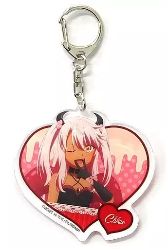 クロエ・フォン・アインツベルン 描き下ろしアクリルキーホルダー(スイートデビル) 「Fate/kaleid liner プリズマ☆イリヤ POP UP SHOP ～新宿に小悪魔イリヤがやって来た!～ in 新宿マルイアネックス」