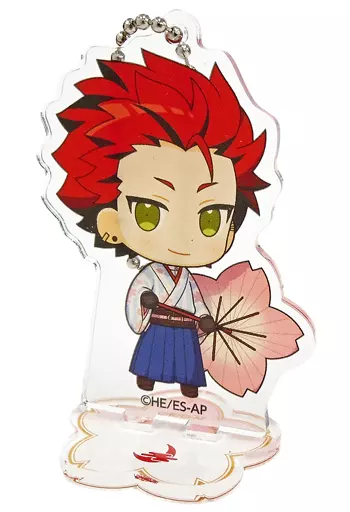 鬼龍紅郎 「TVアニメ あんさんぶるスターズ!×animatecafe 第二弾 トレーディングアクリルスタンドキーホルダー(桜ver.) Aグループ」