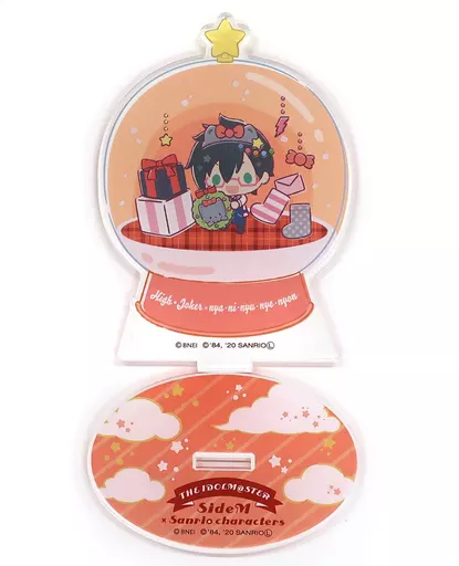 伊瀬谷四季＆ニャニィニュニェニョン アクリルスタンド 「アイドルマスター SideM×サンリオキャラクターズ Merry Christmas WEBくじ」 C-4賞