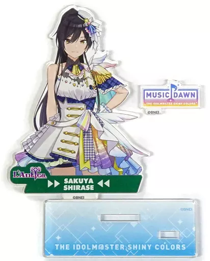 白瀬咲耶(MUSIC DAWN ver.) 公式アクリルスタンド 「THE IDOLM＠STER SHINY COLORS MUSIC DAWN」