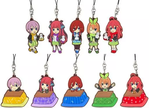 全10種セット 「五等分の花嫁∬ ラバーストラップコレクション」