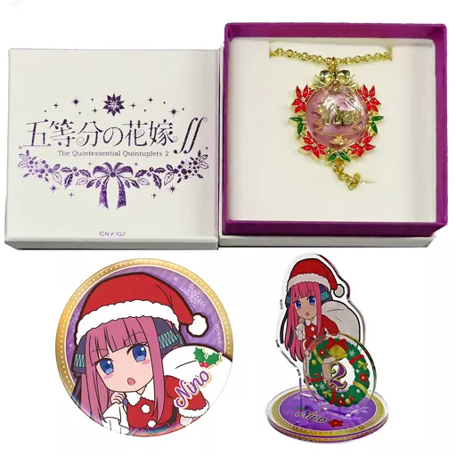 五等分の花嫁 キャラクタースリーブ セットクリスマスセール 駿河屋 -<中古>中野二乃 クリスマスセット 「五等分の花嫁
