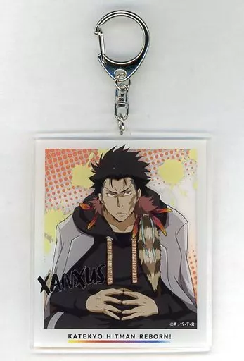 XANXUS デカキーホルダー 描き下ろし ver. 「家庭教師ヒットマンREBORN!×THEキャラSHOP」