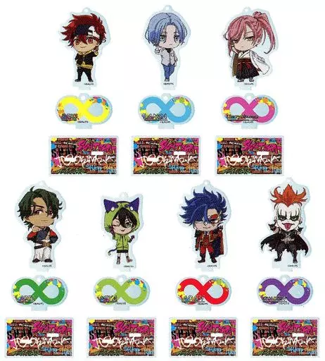 全7種セット アクリルスタンドキーホルダー 「ひこくじ SK∞ エスケーエイト」 B賞