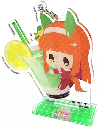 サイレンススズカ 「CharaDri!! ウマ娘 プリティーダービー Season 2×COLLABO CAFE HONPO ミニキャラアクリルスタンドキーホルダー」