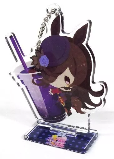 ライスシャワー 「CharaDri!! ウマ娘 プリティーダービー Season 2×COLLABO CAFE HONPO ミニキャラアクリルスタンドキーホルダー」