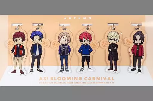 秋組 アクリルキーホルダー6個セット 「A3!(エースリー) BLOOMING CARNIVAL」