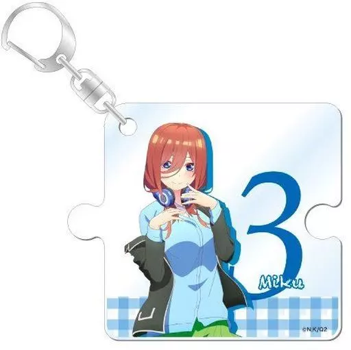 中野三玖 パズル型アクキーコレクション 「五等分の花嫁∬」