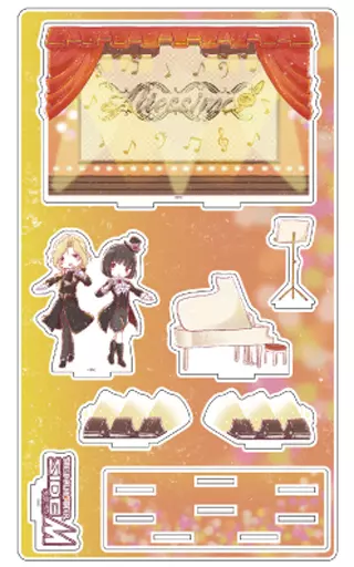 05.Altessimo プレミアム アクリルジオラマプレート グラフアートデザイン 「アイドルマスター SideM」