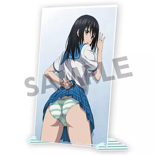 アクリルスタンド・アクリルパネル　姫柊雪菜 制服ver. ビジュアルアクリルプレート 「ストライク・ザ・ブラッドIII」