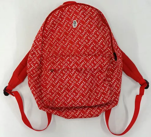 雑貨　江口拓也 EGUMI MONOGRAM BACK PACK(バックパック) ブラック EGUMI ONLINE SHOP限定 駿河屋 -<中古>江口拓也 EGUMI MONOGRAM BACK PACK(バックパック