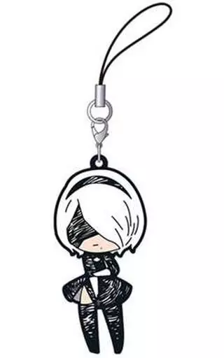 A.ヨルハ二号B型 「NieR：Automata トレーディングラバーストラップ」