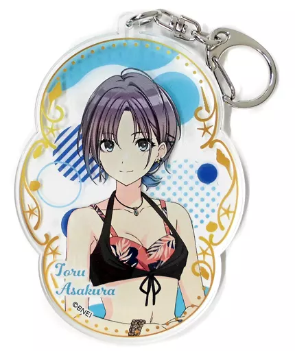 浅倉透(リフレッシュサマー) アクリルキーホルダー 「アイドルマスター シャイニーカラーズ」 アイドルマスターオフィシャルショップ くじM＠STER B賞