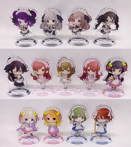 全13種セット 「アイドルマスター シャイニーカラーズ 3rd ANNIVERSARY CELEBRATION×GOOD SMILE×animatecafe トレーディングアクリルスタンドキーホルダー(グループ2)」