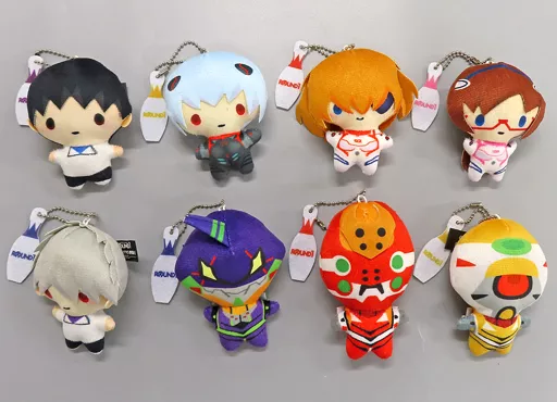 全8種セット オリジナルマスコット 2021 「ROUND1×EVANGELION シン・エヴァンゲリオン劇場版：|| 公開記念コラボレーション」 来店特典