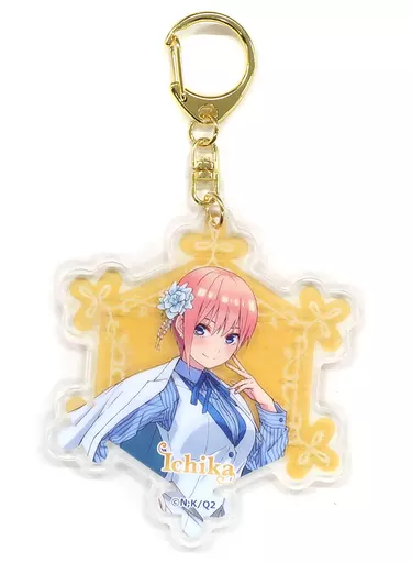 中野一花 ブラインドアクリルキーホルダー 「きゃらっとくじ 五等分の花嫁∬～Shine Snow～」 K賞
