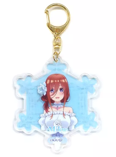 中野三玖 ブラインドアクリルキーホルダー 「きゃらっとくじ 五等分の花嫁∬～Shine Snow～」 K賞